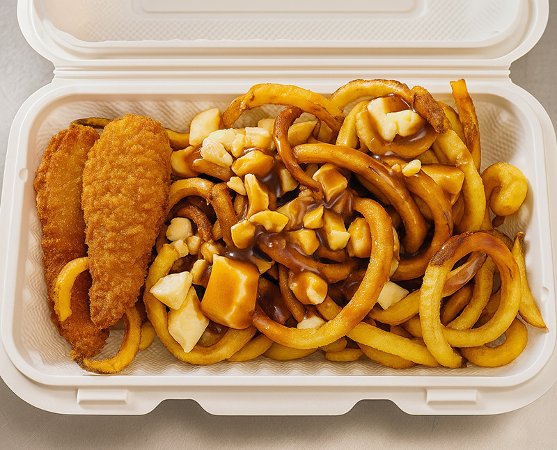 Curly Fry Poutine